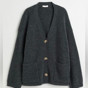 Rib-Knit Cardigan